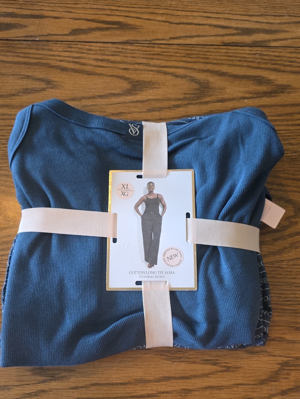 NWT Victoria's Secret Cotton Long Tee Pajama Set